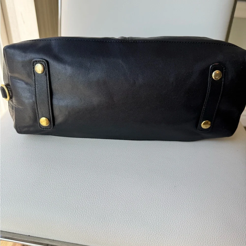 Coach Pleated Shoulder/Handbag & Necklace